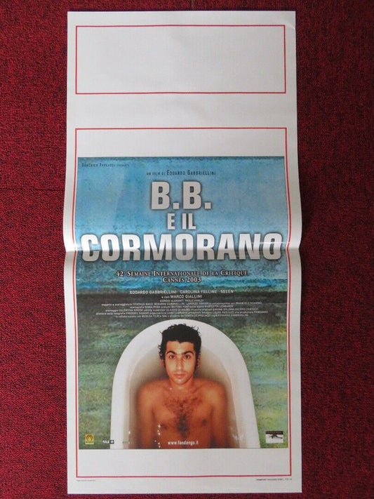 B.B. E IL CORMORANO ITALIAN LOCANDINA (27.5"x13") POSTER EDOARDO GABBRIELLINI - Rendezvous Cinema