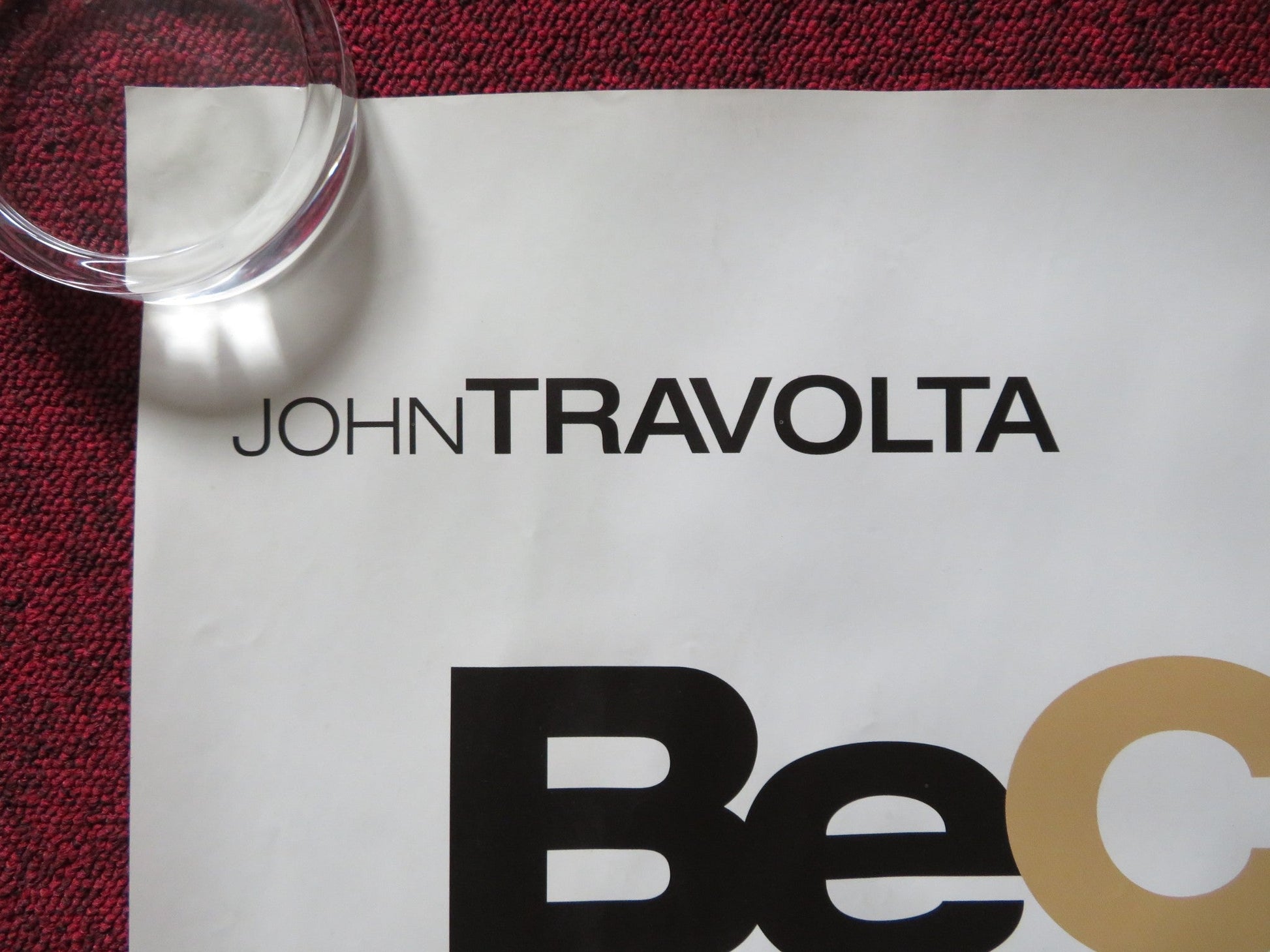 BE COOL UK QUAD ROLLED POSTER JOHN TRAVOLTA UMA THURMAN 2005 Rendezvous Cinema Movie posters