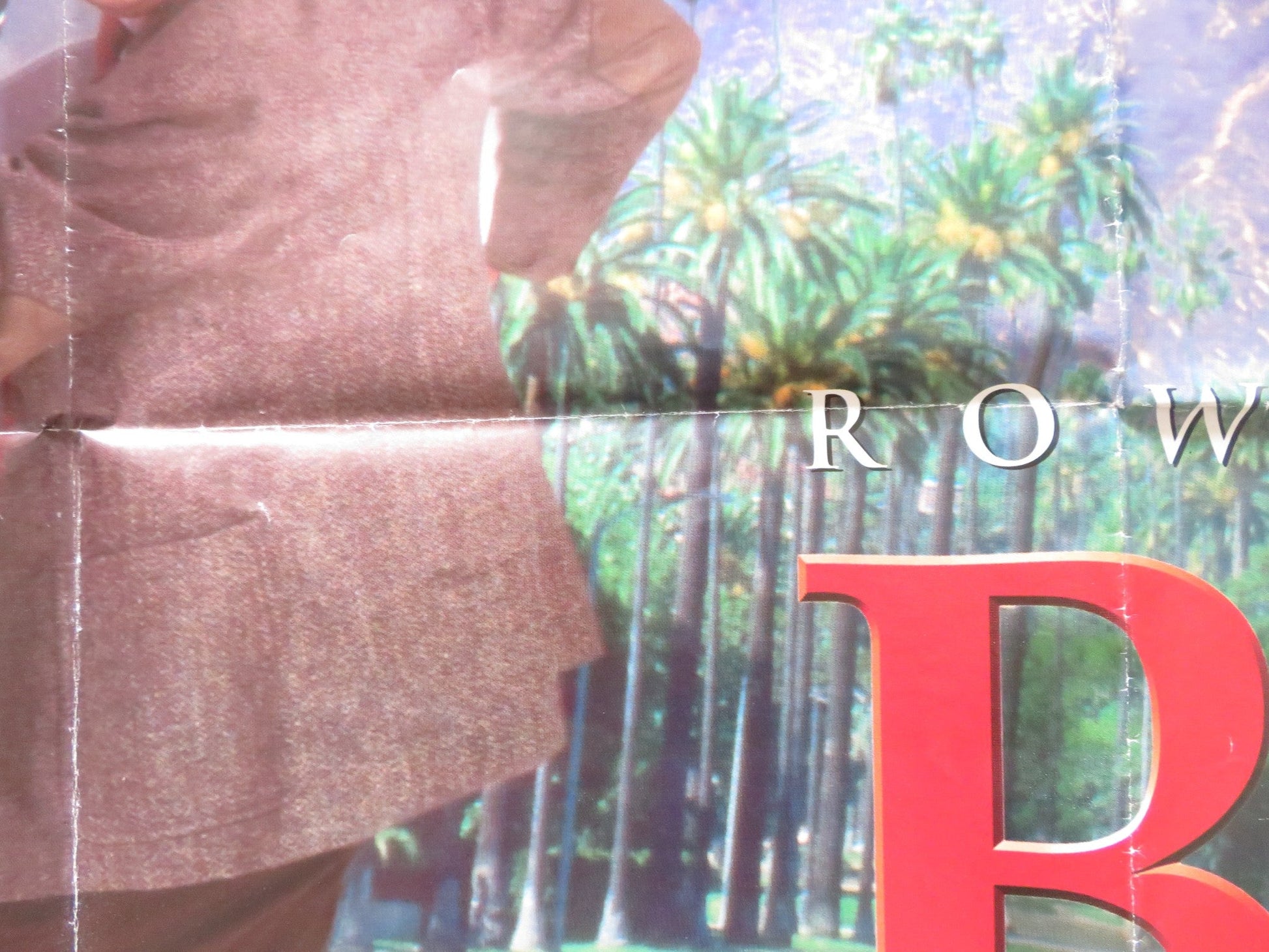 BEAN UK QUAD POSTER FOLDED ROWAN ATKINSON PETER MACNICOL 1997 Rendezvous Cinema Movie posters