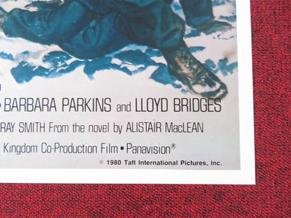 BEAR ISLAND FOLDED US ONE SHEET POSTER DONALD SUTHERLAND VANESS REDGRAVE 1980 Rendezvous Cinema Movie posters