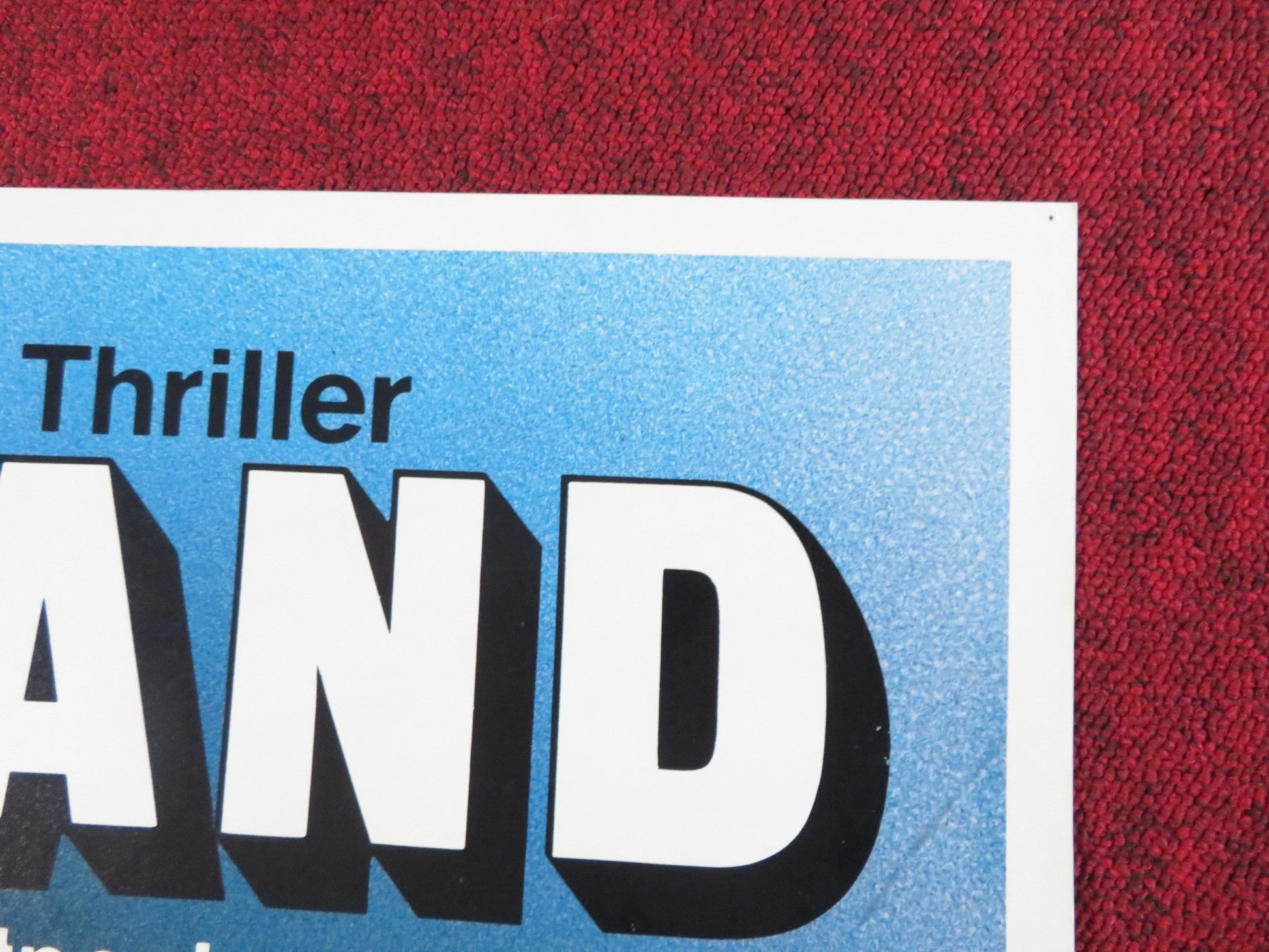 BEAR ISLAND FOLDED US ONE SHEET POSTER DONALD SUTHERLAND VANESS REDGRAVE 1980 Rendezvous Cinema Movie posters