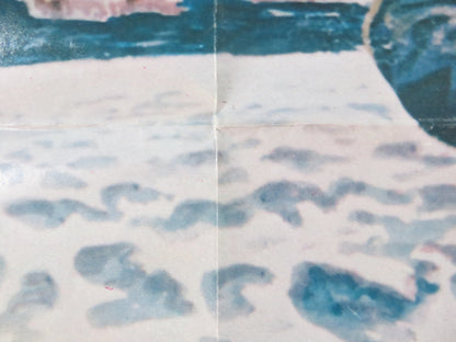 BEAR ISLAND FOLDED US ONE SHEET POSTER DONALD SUTHERLAND VANESS REDGRAVE 1980 Rendezvous Cinema Movie posters