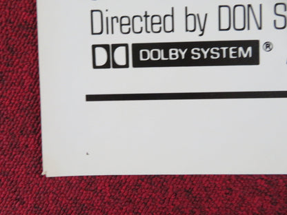 BEAR ISLAND - STYLE A FOLDED UK ONE SHEET POSTER CHRISTOPHER LEE 1979 Rendezvous Cinema Movie posters