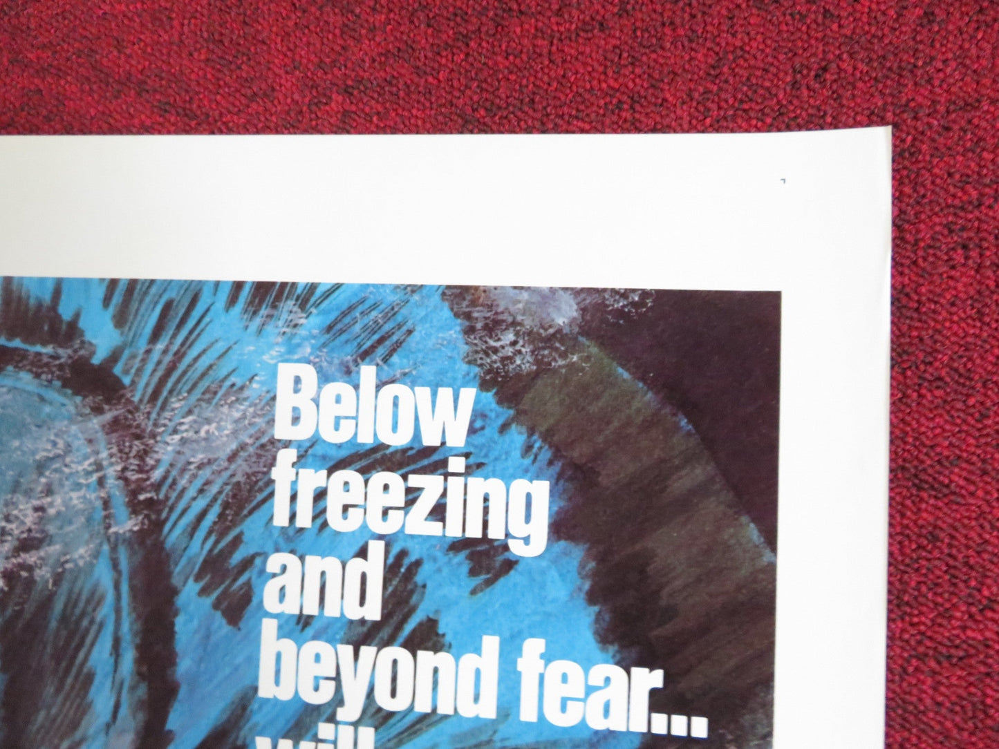 BEAR ISLAND - STYLE A FOLDED UK ONE SHEET POSTER CHRISTOPHER LEE 1979 Rendezvous Cinema Movie posters