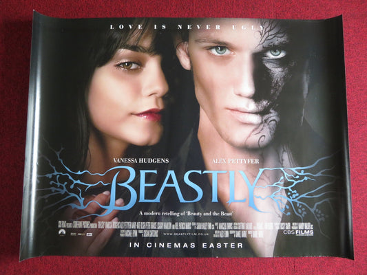 BEASTLY UK QUAD (30"x 40") ROLLED POSTER VANESSA HUDGENS ALEX PETTYFER 2011 Rendezvous Cinema Movie posters