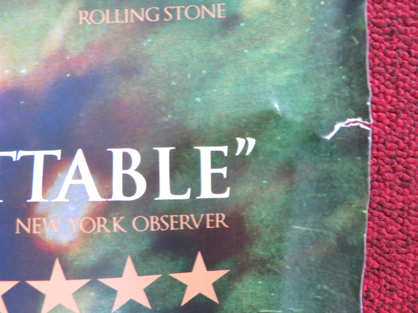 BEASTS OF THE SOUTHERN WILD UK QUAD ROLLED POSTER DWIGHT HENRY 2012 Rendezvous Cinema Movie posters