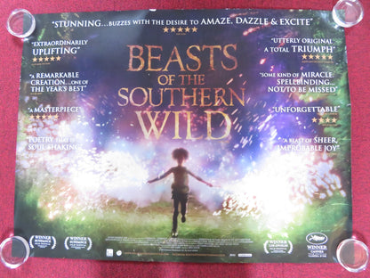 BEASTS OF THE SOUTHERN WILD UK QUAD ROLLED POSTER DWIGHT HENRY 2012 Rendezvous Cinema Movie posters