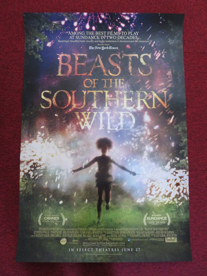 BEASTS OF THE SOUTHERN WILD US ONE SHEET ROLLED POSTER QUVENZHANE WALLIS 2012 Rendezvous Cinema Movie posters