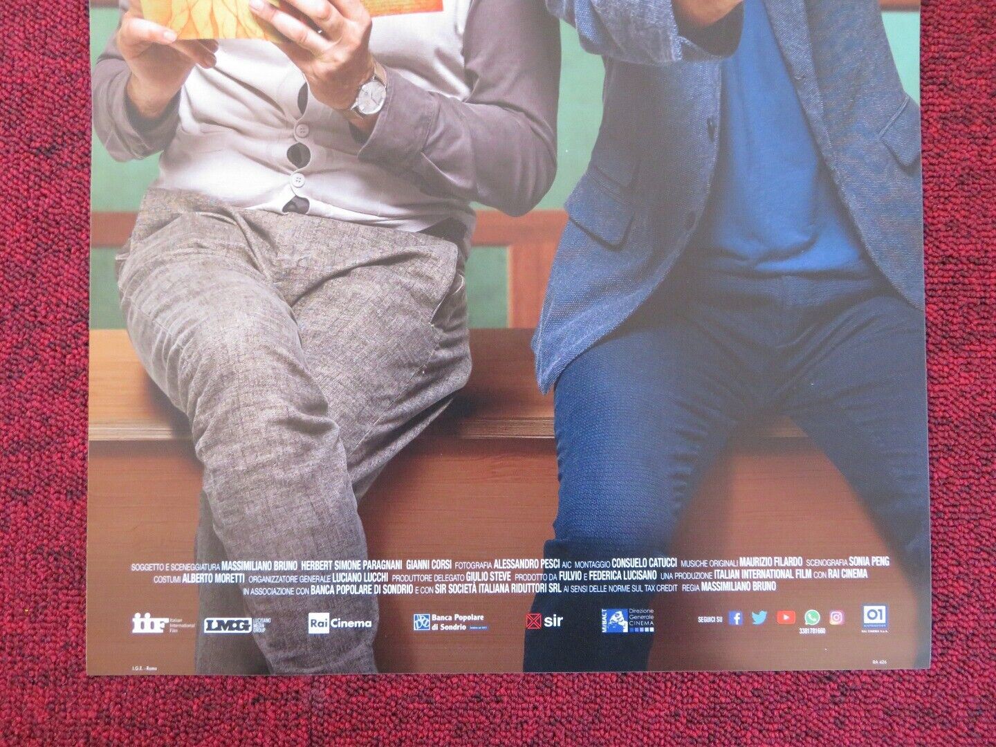 BEATA IGNORANZA ITALIAN LOCANDINA (26.5"x12.5") POSTER MARCO BILELLO 2017 Rendezvous Cinema Movie posters