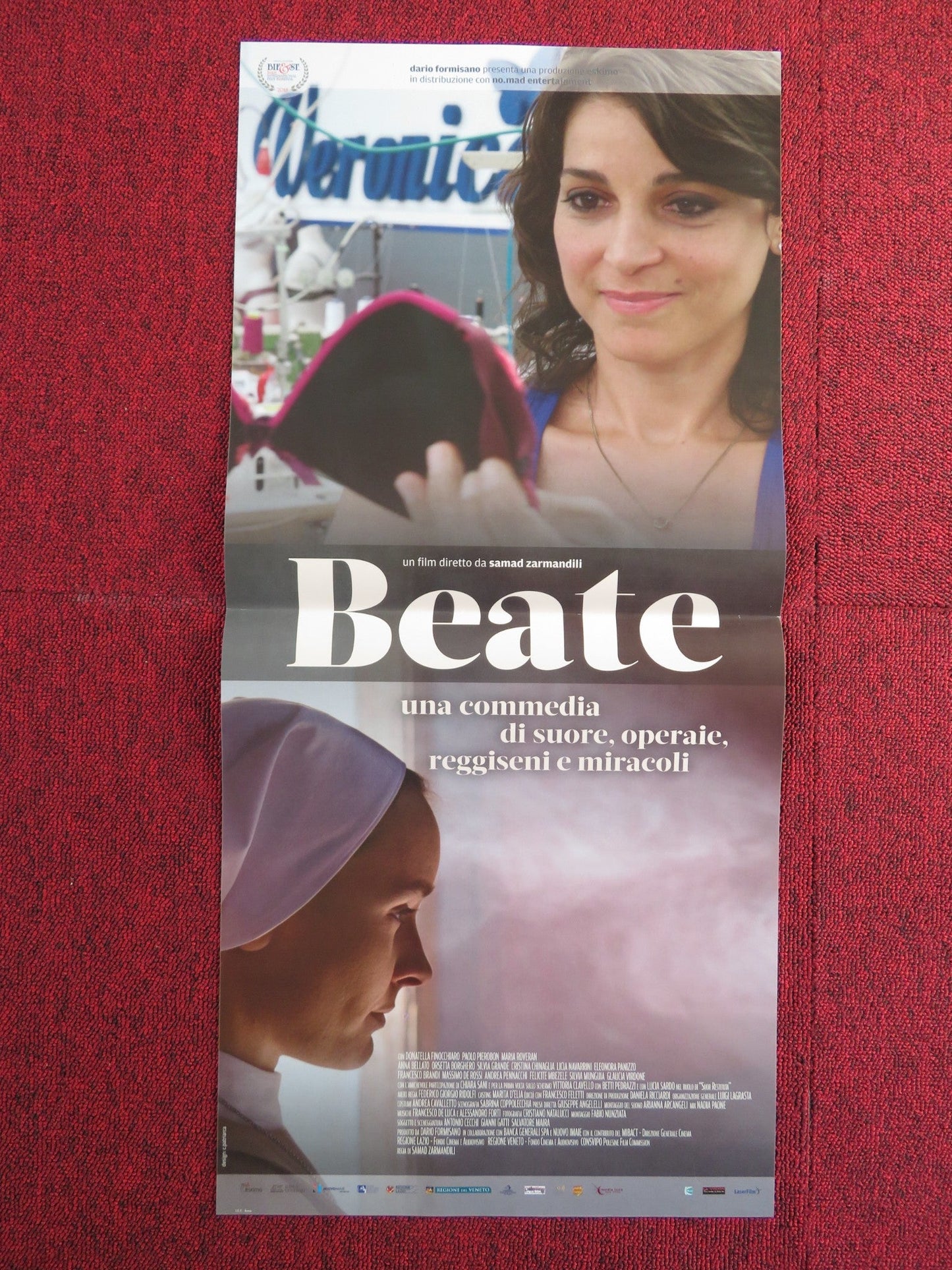 BEATE ITALIAN LOCANDINA POSTER DONATELLA FINOCCHIARO FELICITE MBEZELE 2018 Rendezvous Cinema Movie posters