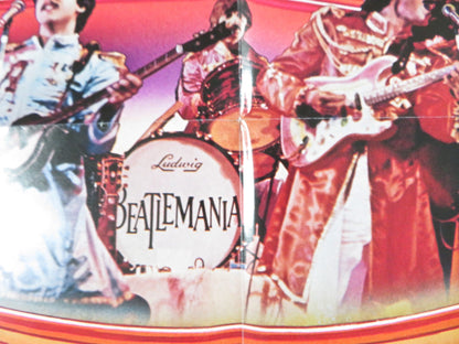 BEATLEMANIA FOLDED US ONE SHEET POSTER DAVID LEON MITCH WEISSMAN 1981 Rendezvous Cinema Movie posters