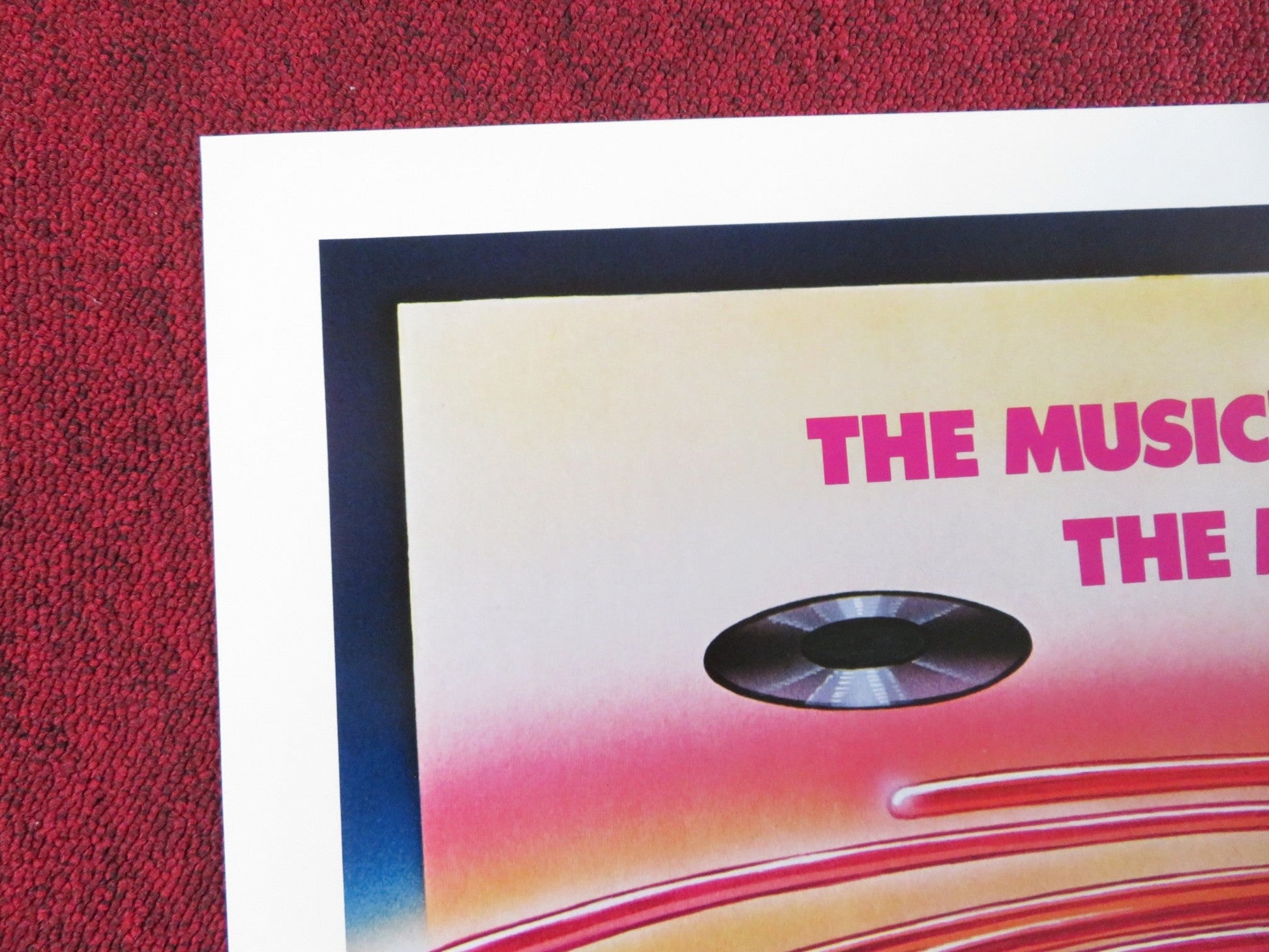 BEATLEMANIA FOLDED US ONE SHEET POSTER DAVID LEON MITCH WEISSMAN 1981 Rendezvous Cinema Movie posters