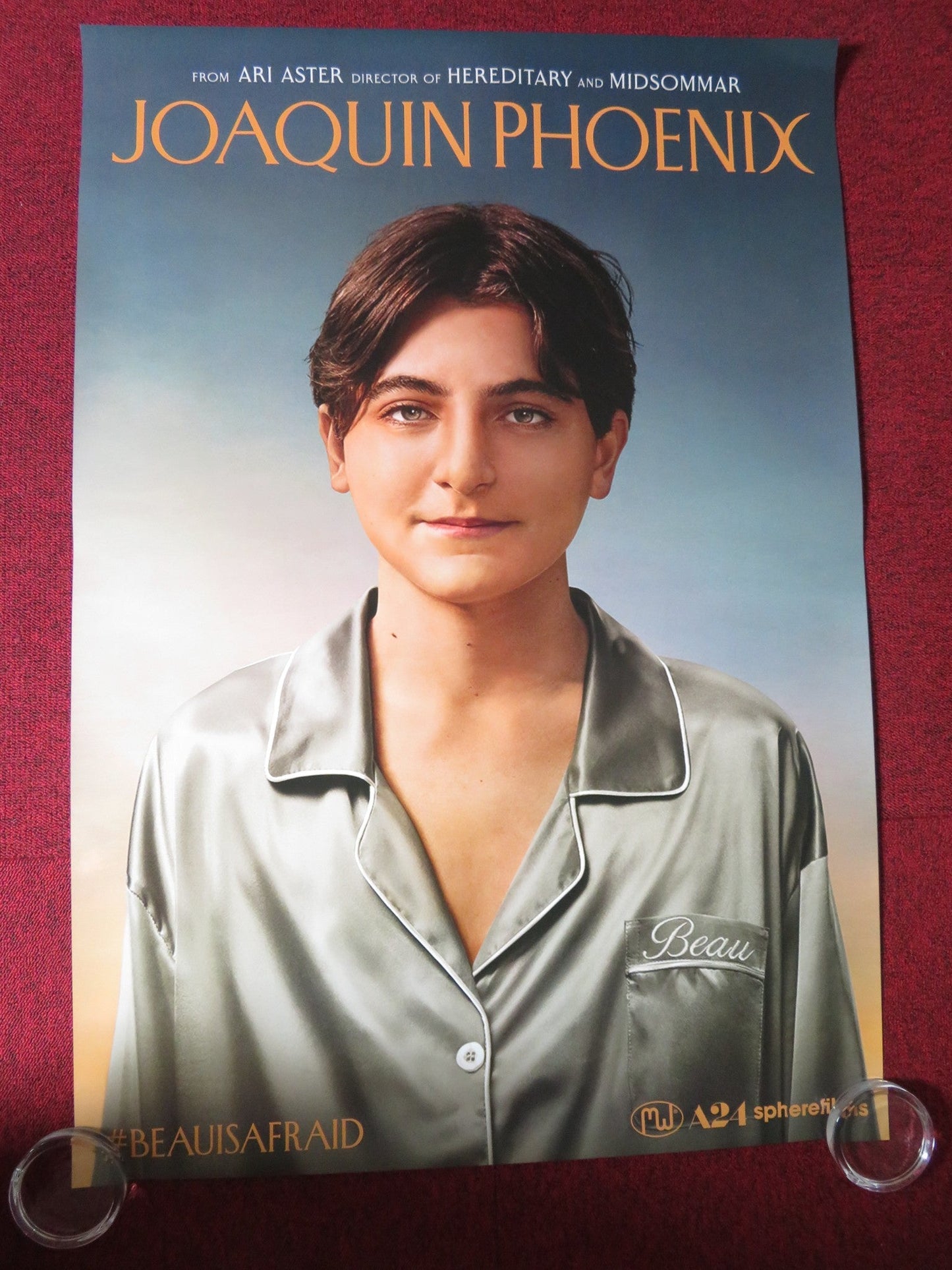 BEAU IS AFRAID - A US ONE SHEET ROLLED POSTER JOAQUIN PHOENIX 2023 Rendezvous Cinema Movie posters