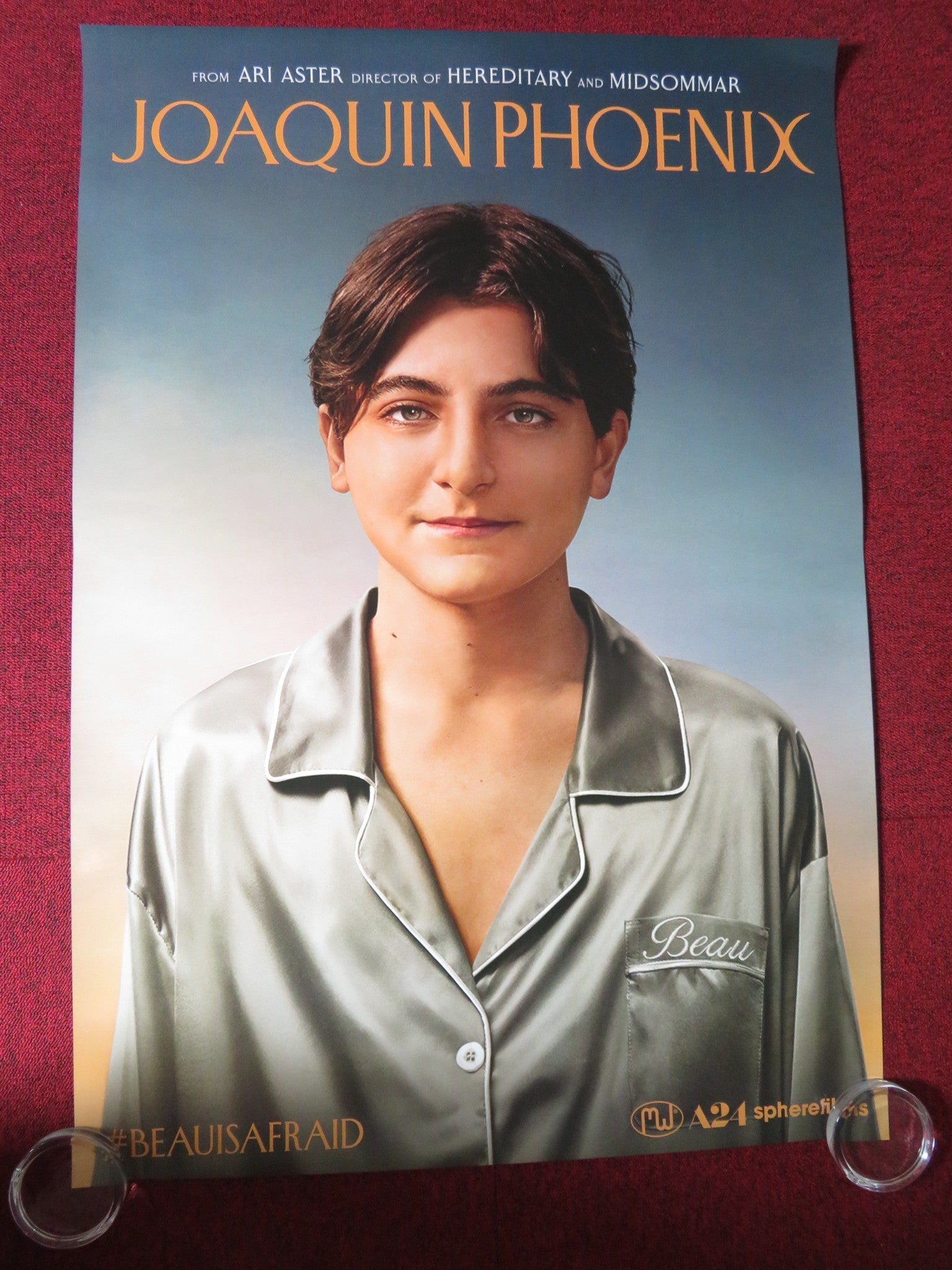 BEAU IS AFRAID - A US ONE SHEET ROLLED POSTER JOAQUIN PHOENIX 2023 Rendezvous Cinema Movie posters