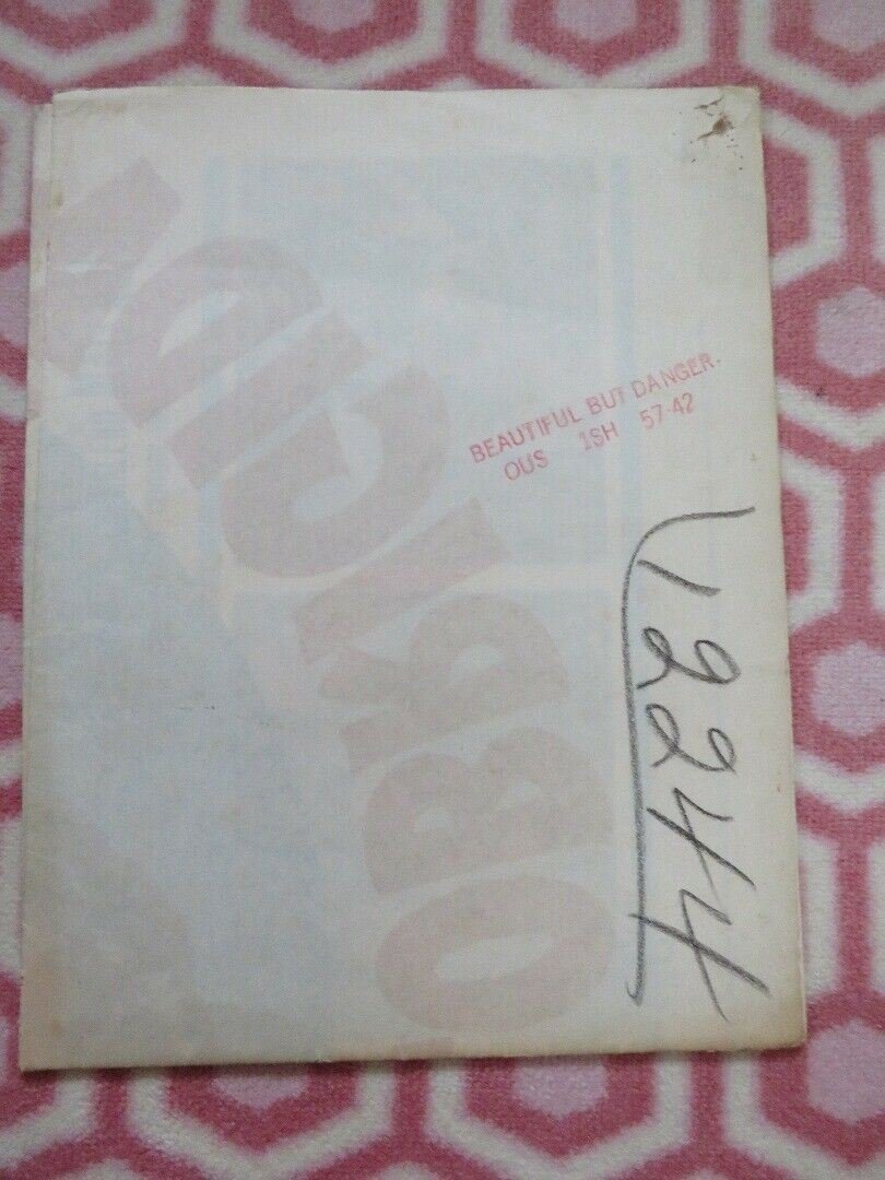 BEAUTIFUL BUT DANGEROUS FOLDED US ONE SHEET POSTER GINA LOLLOBRIGIDA 1955 Movie posters