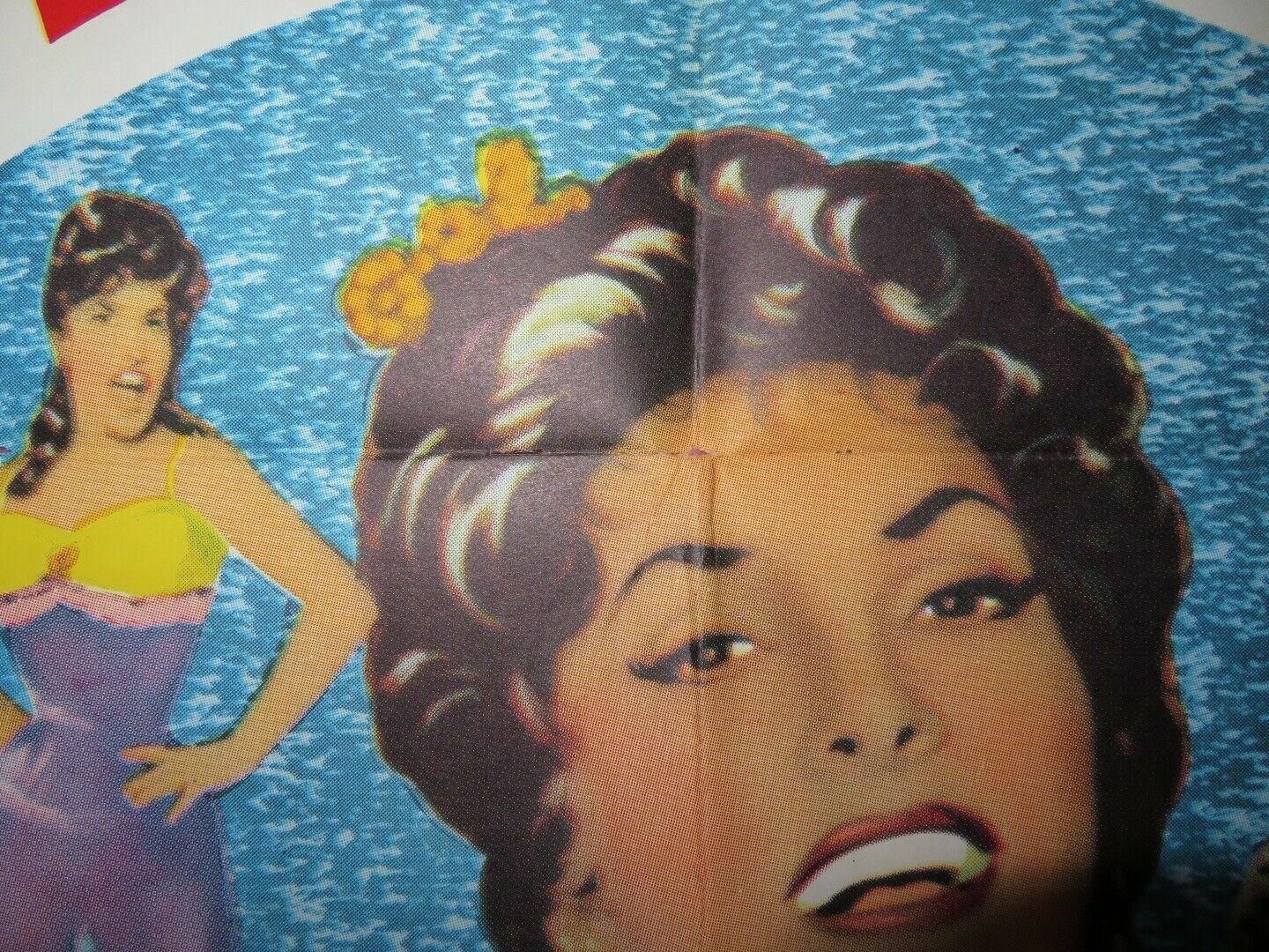 BEAUTIFUL BUT DANGEROUS FOLDED US ONE SHEET POSTER GINA LOLLOBRIGIDA 1955 Movie posters