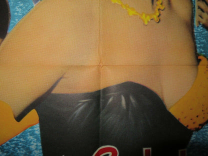 BEAUTIFUL BUT DANGEROUS FOLDED US ONE SHEET POSTER GINA LOLLOBRIGIDA 1955 Movie posters