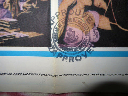 BEAUTIFUL BUT DANGEROUS FOLDED US ONE SHEET POSTER GINA LOLLOBRIGIDA 1955 Movie posters