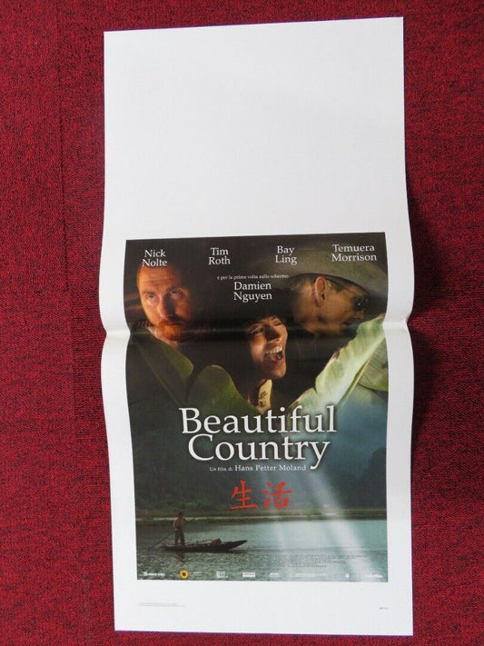 BEAUTIFUL COUNTRY ITALIAN LOCANDINA (27.5"x13") POSTER NICK NOLTE 2004 Movie posters