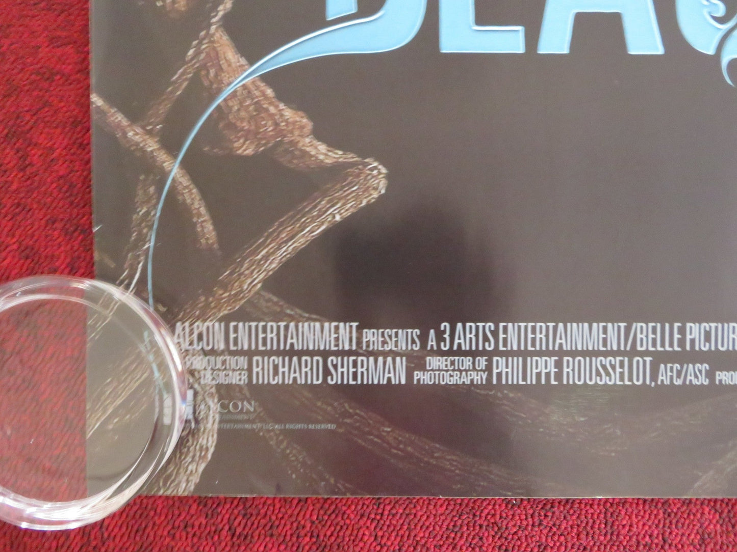 BEAUTIFUL CREATURES QUAD (30"x 40") ROLLED POSTER ALICE ENGLERT E. THOMPSON 2013 Rendezvous Cinema Movie posters