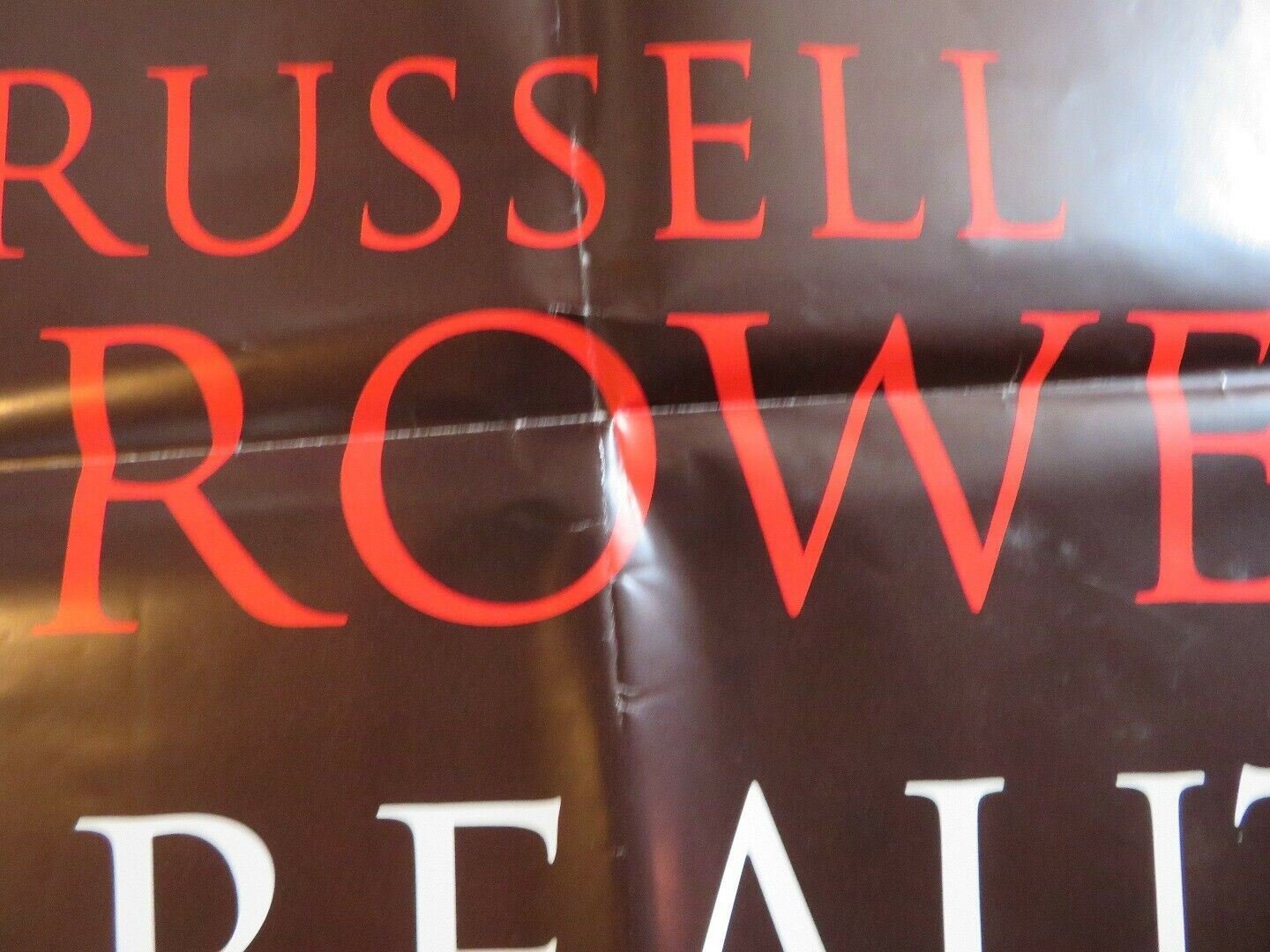 BEAUTIFUL MIND BRITISH QUAD (30"x40") POSTER RUSSEL CROWE JENNIFER CONNELLY 2001 Movie posters