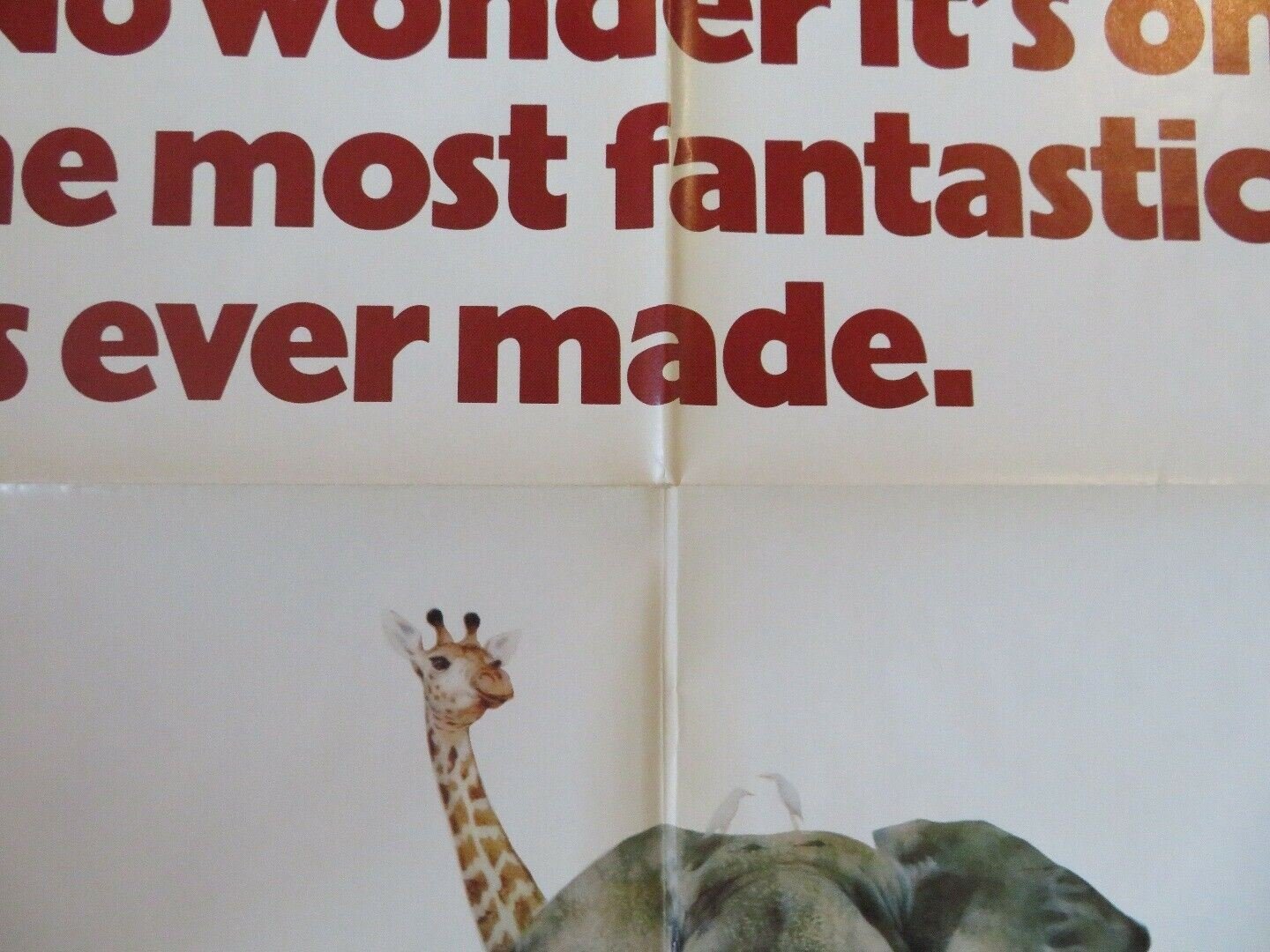 BEAUTIFUL PEOPLE FOLDED US ONE SHEET POSTER JAMIE UYS 1974 Movie posters