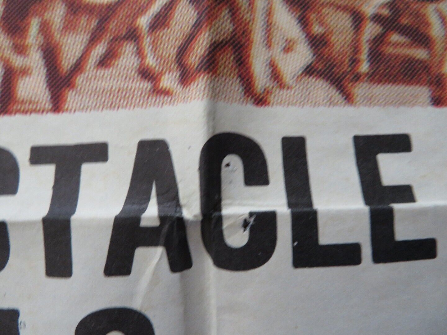 BEAUTY AND THE BEAST FOLDED US ONE SHEET POSTER JOYCE TAYLOR MARK DAMON 1962 Movie posters