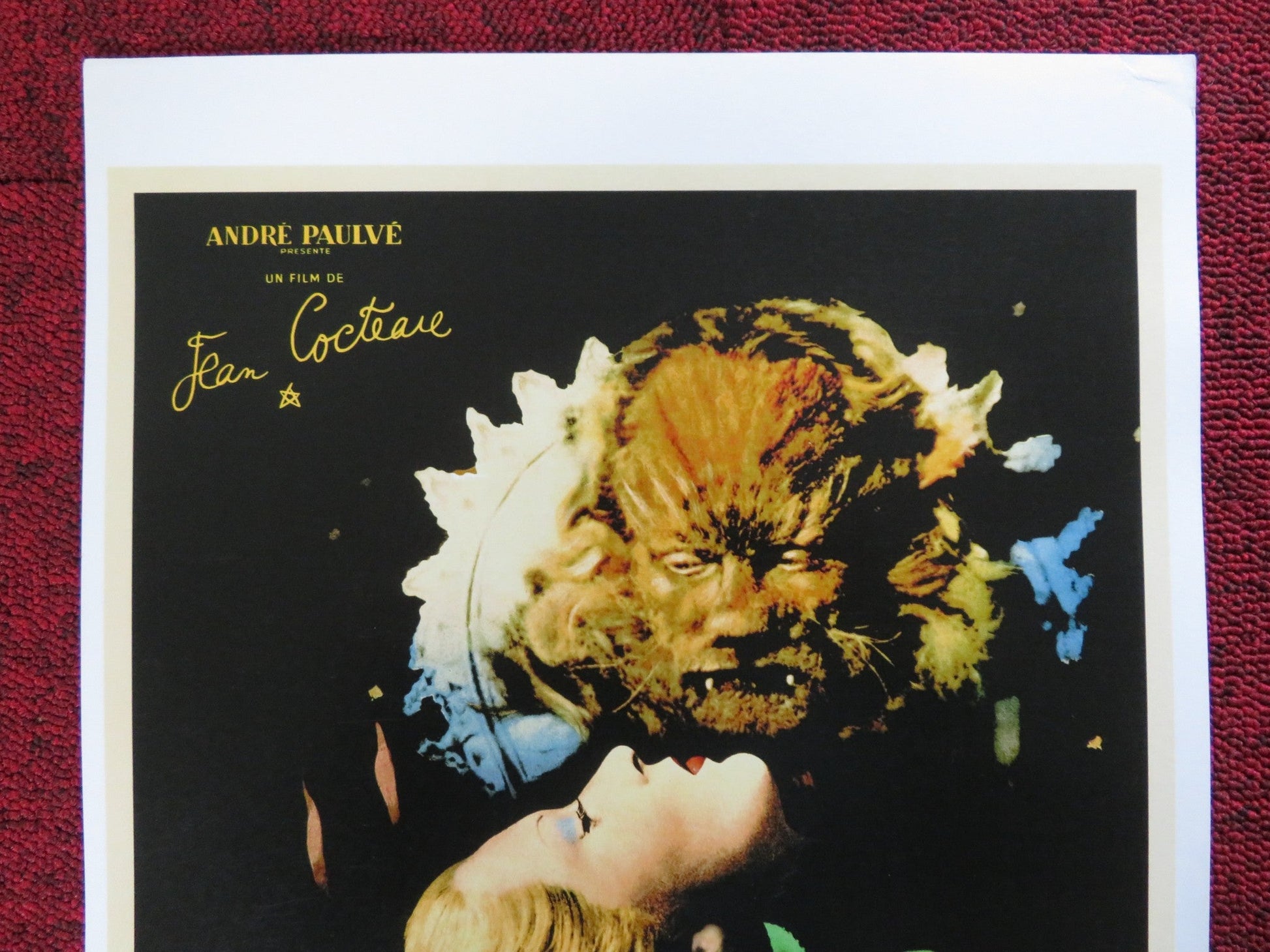 BEAUTY AND THE BEAST REPRODUCTION PHOTO JEAN MARIAS JOSETTE DAY 1946 Rendezvous Cinema Movie posters