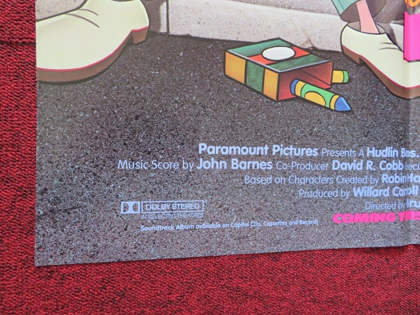 BEBE'S KIDS FOLDED US ONE SHEET POSTER ROBIN HARRIS 1992 - Rendezvous Cinema