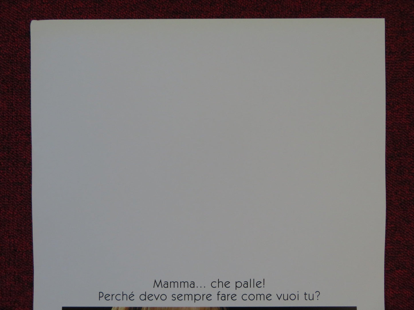 BECAUSE I SAID SO ITALIAN LOCANDINA POSTER DIANE KEATON MANDY MOORE 2007 Rendezvous Cinema Movie posters