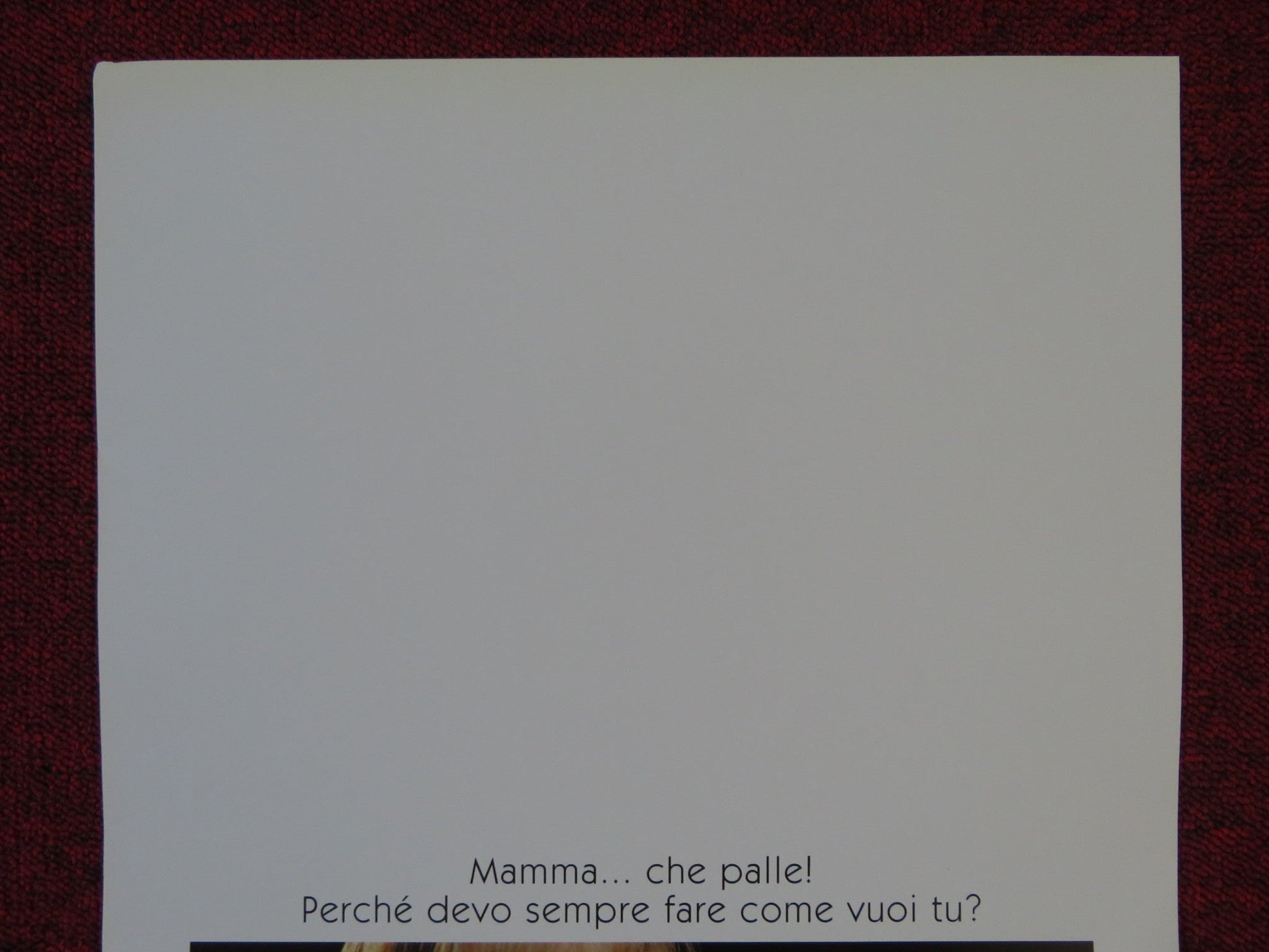 BECAUSE I SAID SO ITALIAN LOCANDINA POSTER DIANE KEATON MANDY MOORE 2007 Rendezvous Cinema Movie posters