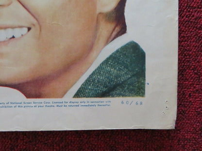 BECAUSE THEY'RE YOUNG STYLE B US HALF SHEET (22"x 28") POSTER DICK CLARK 1960 Movie posters