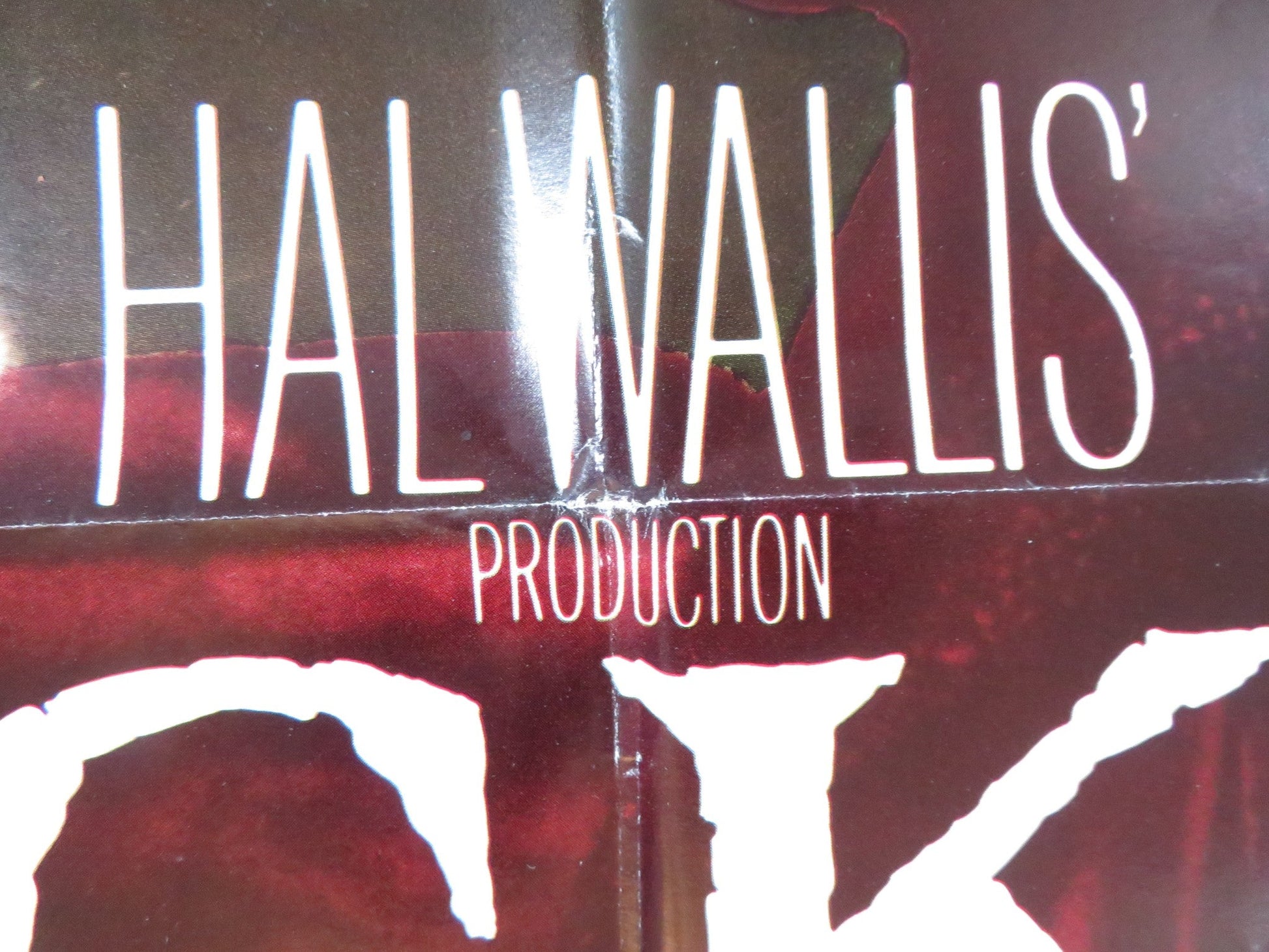 BECKET FOLDED US ONE SHEET POSTER RICHARD BURTON PETER O'TOOLE 1964 Rendezvous Cinema Movie posters