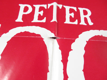 BECKET FOLDED US ONE SHEET POSTER RICHARD BURTON PETER O'TOOLE 1964 Rendezvous Cinema Movie posters