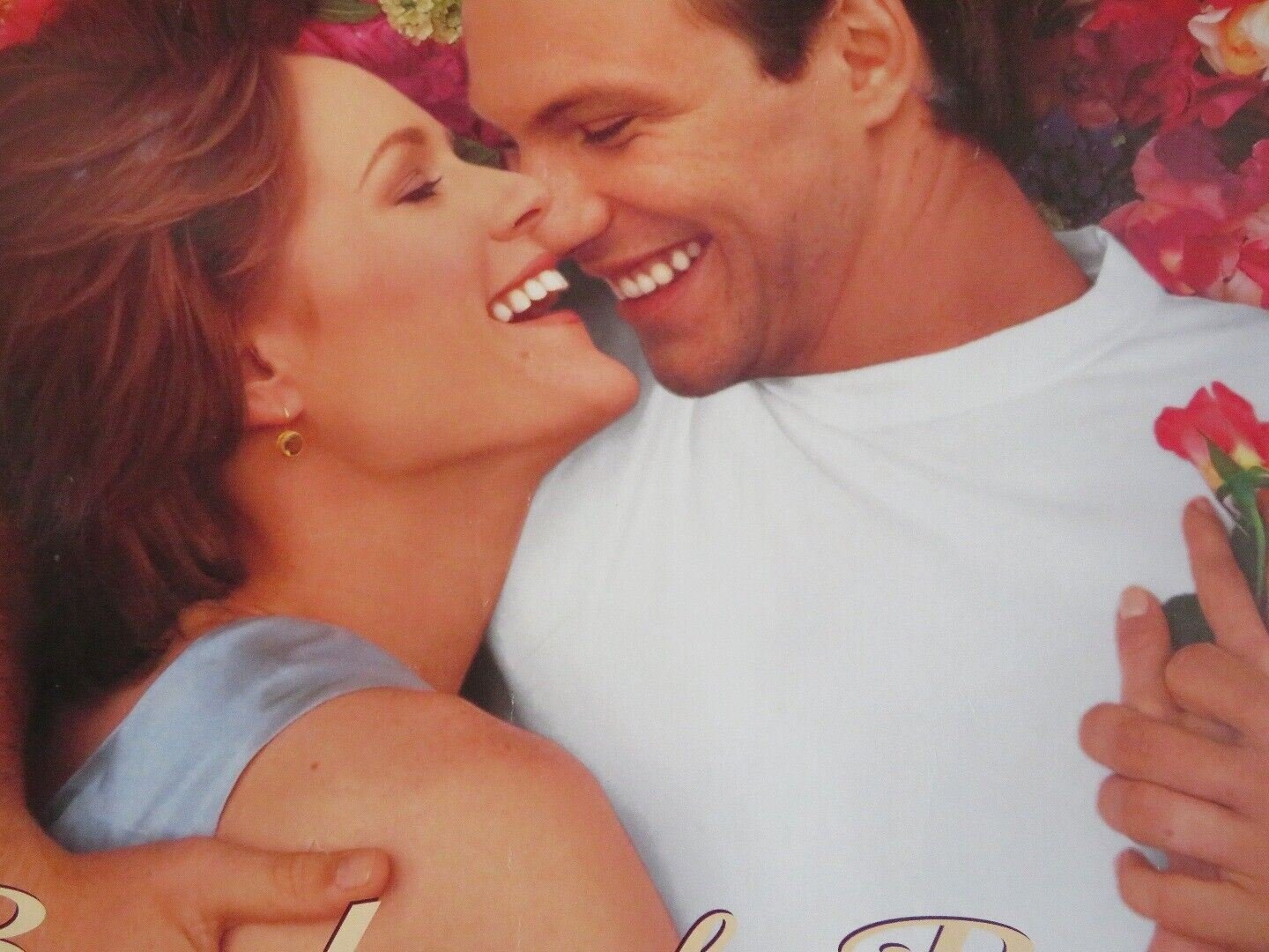 BED OF ROSES ONE SHEET ROLLED POSTER CHRISTIAN SLATER 1996 Movie posters