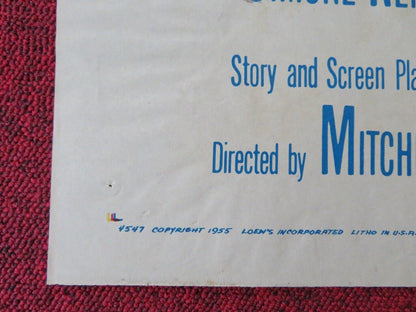 BEDEVILLED FOLDED US ONE SHEET POSTER ANNE BAXTER STEVE FORREST 1955 Movie posters