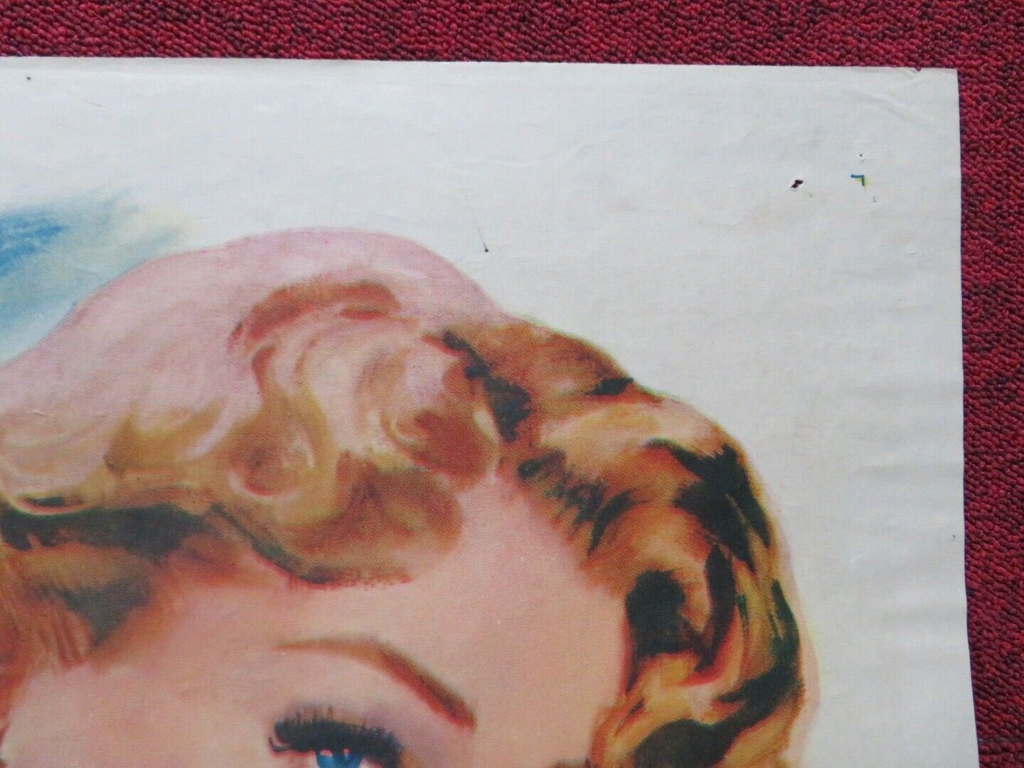 BEDEVILLED FOLDED US ONE SHEET POSTER ANNE BAXTER STEVE FORREST 1955 Movie posters