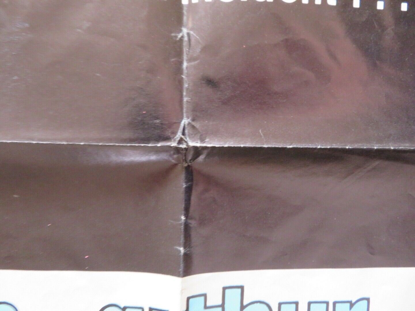 BEDFORD INCIDENT FOLDED US ONE SHEET POSTER RICHARD WIDMARK SIDNEY POITIER 1965 Movie posters