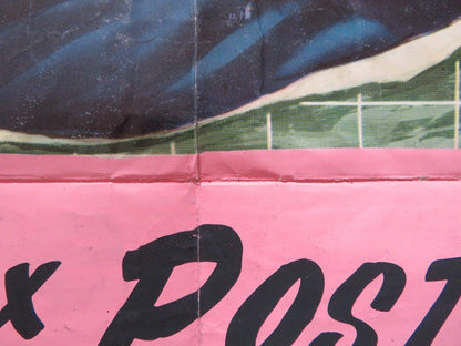 BEDFORD INCIDENT FOLDED US ONE SHEET POSTER RICHARD WIDMARK SIDNEY POITIER 1965 Movie posters