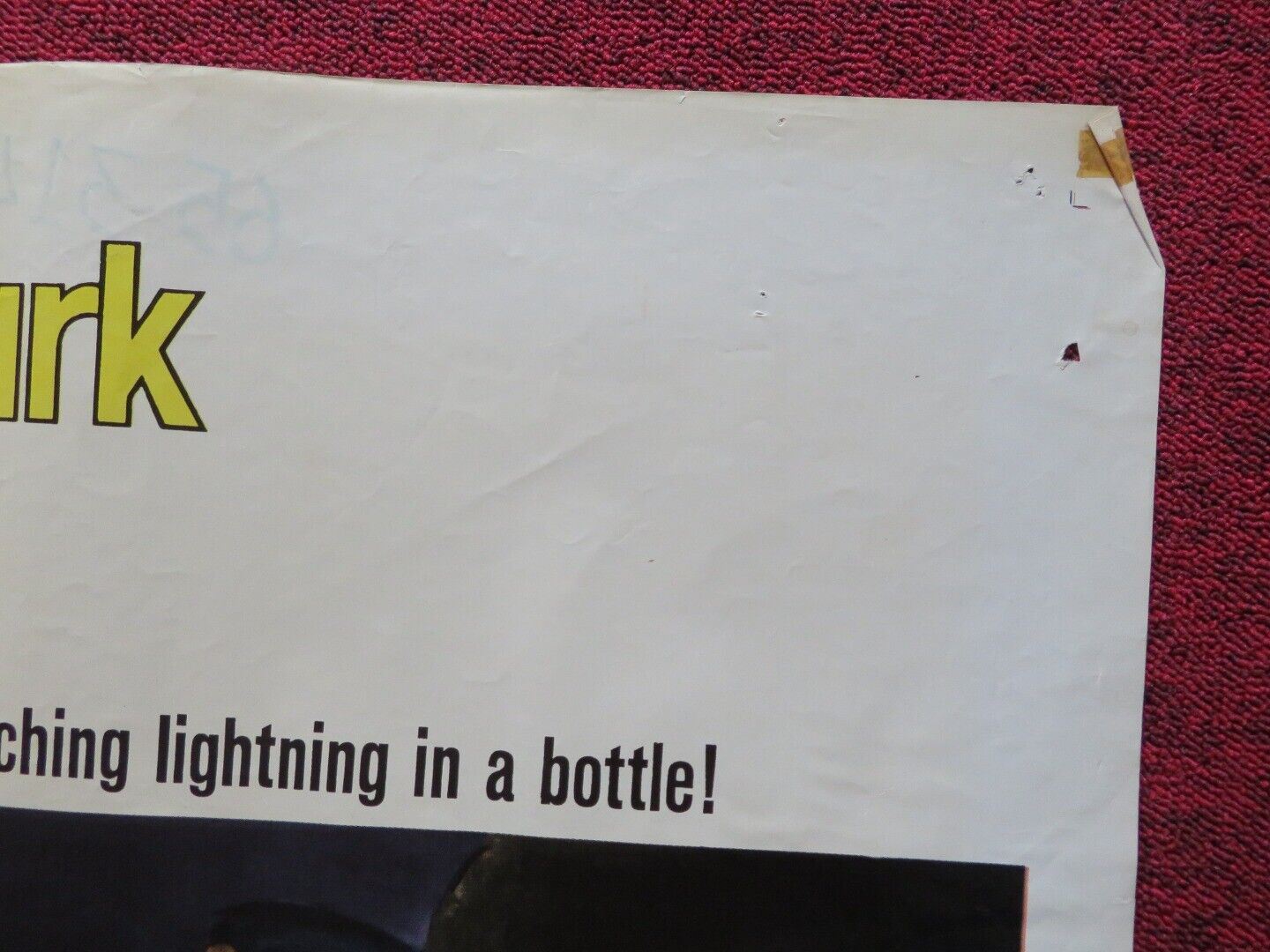 BEDFORD INCIDENT FOLDED US ONE SHEET POSTER RICHARD WIDMARK SIDNEY POITIER 1965 Movie posters