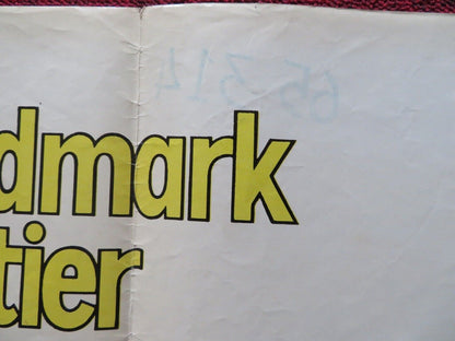 BEDFORD INCIDENT FOLDED US ONE SHEET POSTER RICHARD WIDMARK SIDNEY POITIER 1965 Movie posters