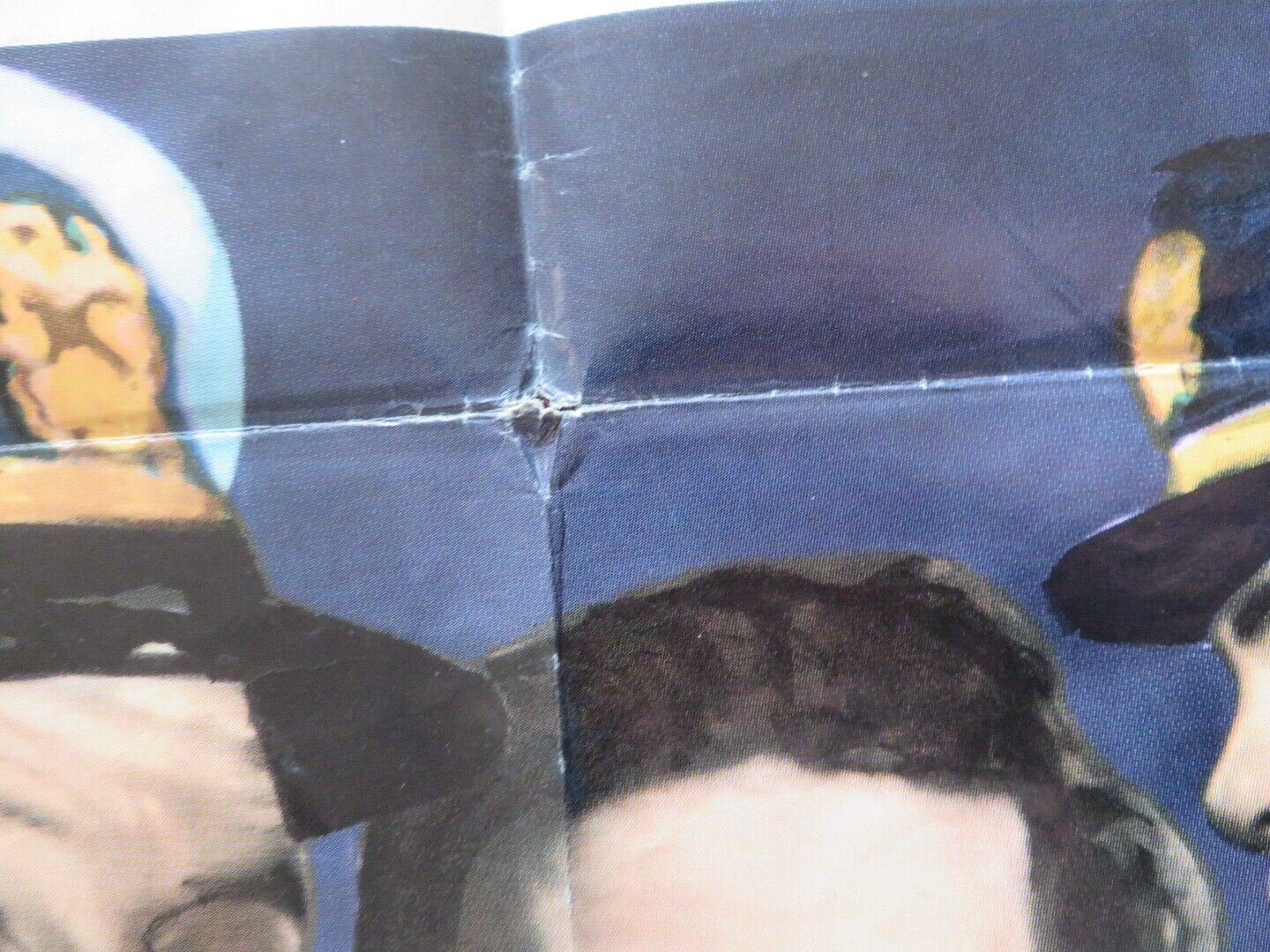 BEDFORD INCIDENT FOLDED US ONE SHEET POSTER RICHARD WIDMARK SIDNEY POITIER 1965 Movie posters