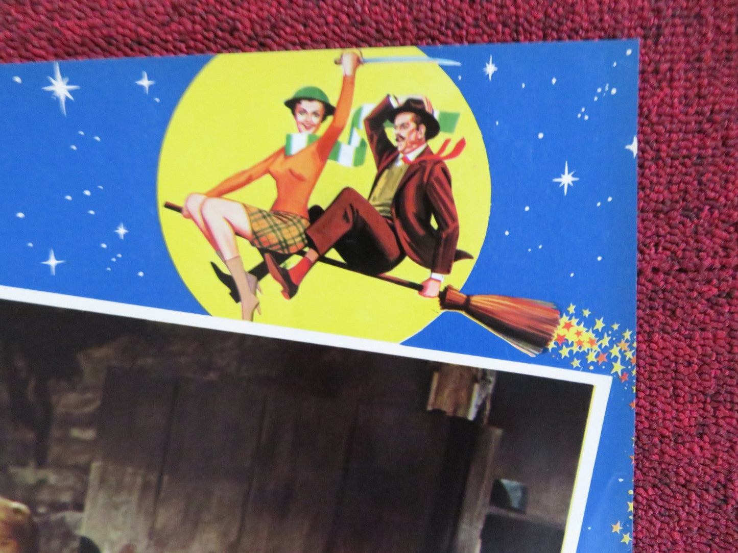 BEDKNOBS AND BROOMSTICKS - G ITALIAN FOTOBUSTA POSTER DISNEY A. LANSBURY 1972 Rendezvous Cinema Movie posters