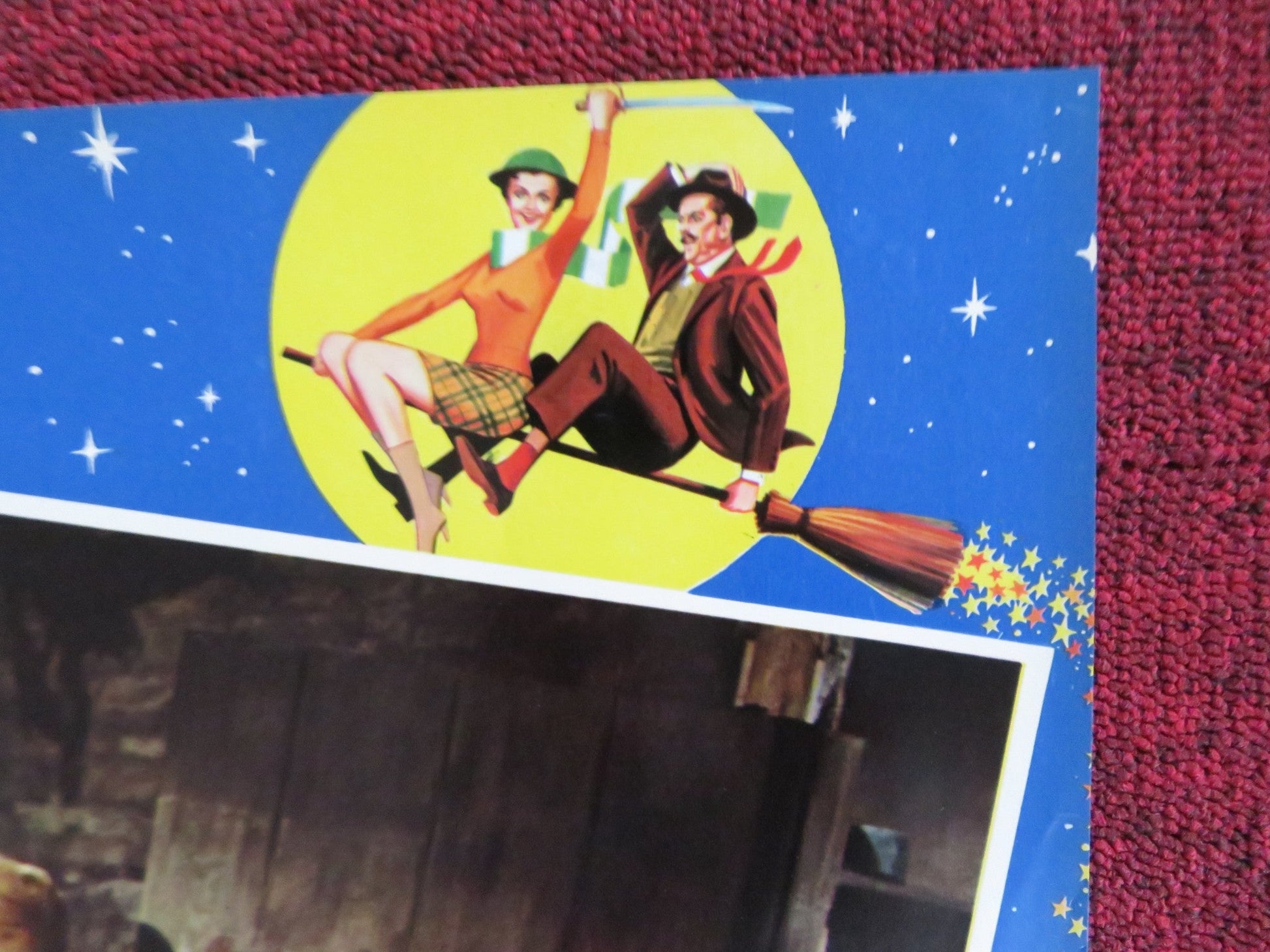 BEDKNOBS AND BROOMSTICKS - G ITALIAN FOTOBUSTA POSTER DISNEY A. LANSBURY 1972 Rendezvous Cinema Movie posters