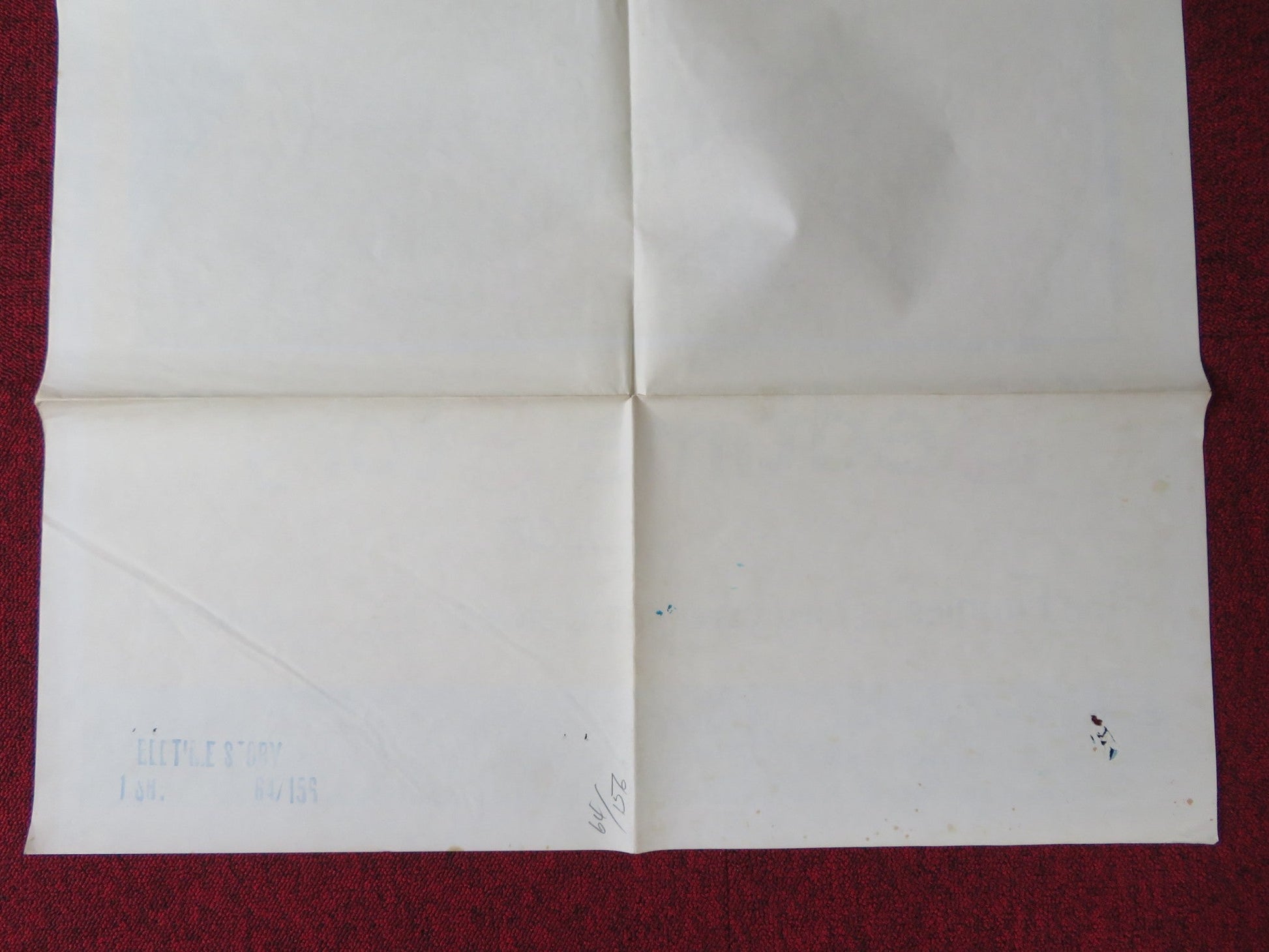 BEDTIME STORY FOLDED US ONE SHEET POSTER MARLON BRANDO DAVID NIVEN 1964 Rendezvous Cinema Movie posters