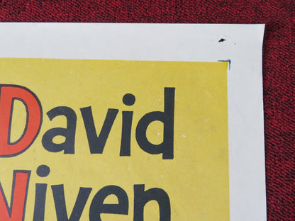 BEDTIME STORY FOLDED US ONE SHEET POSTER MARLON BRANDO DAVID NIVEN 1964 Rendezvous Cinema Movie posters