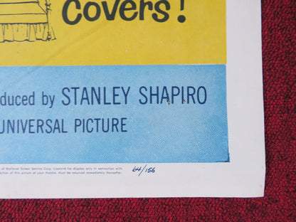 BEDTIME STORY FOLDED US ONE SHEET POSTER MARLON BRANDO DAVID NIVEN 1964 Rendezvous Cinema Movie posters