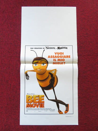 BEE MOVIE ITALIAN LOCANDINA POSTER JERRY SEINFELD RENEE ZELLWEGER 2007 Rendezvous Cinema Movie posters