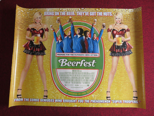 BEERFEST UK QUAD (30"x 40") ROLLED POSTER M.C. GAINEY PAUL SOTER 2006 Rendezvous Cinema Movie posters