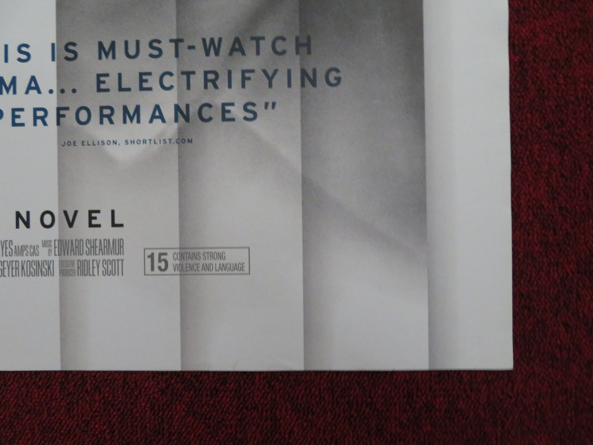 BEFORE I GO TO SLEEP UK QUAD (30"x 40") ROLLED POSTER NICOLE KIDMAN C.FIRTH 2014 Rendezvous Cinema Movie posters